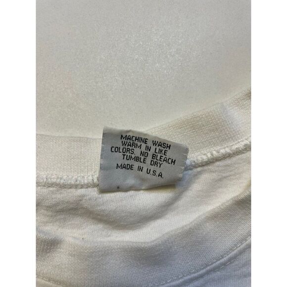 VINTAGE St Raymond's New York City Graphic T-shirt Men XXL White USA 90s - Picture 11 of 12